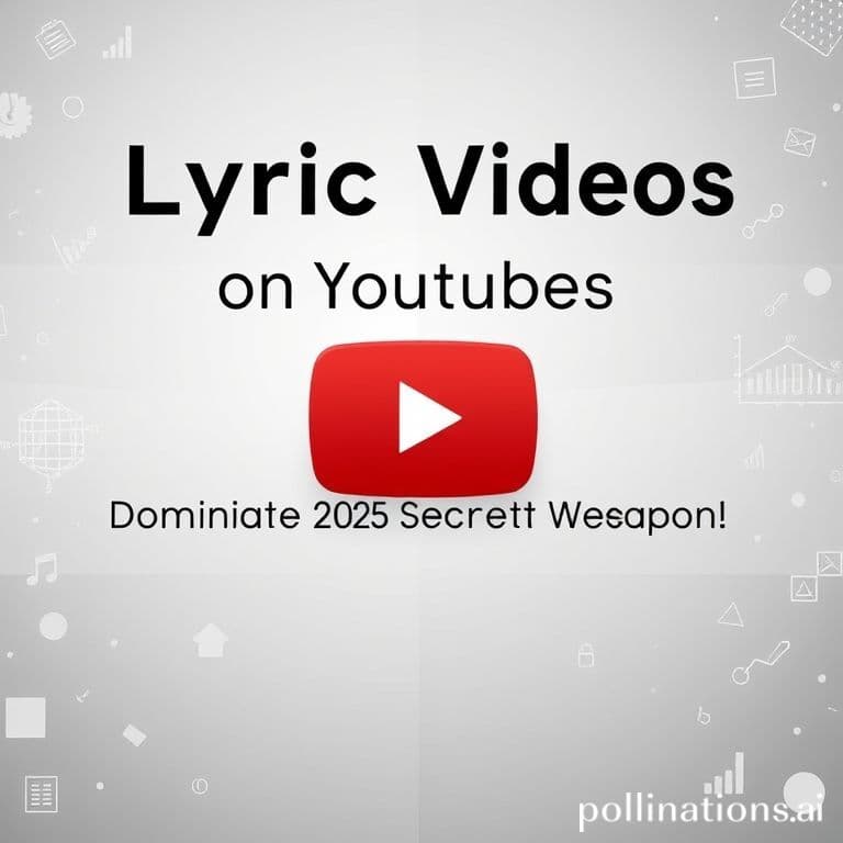 Lyric Videos on YouTube: Dominate 2025 With This Secret Weapon